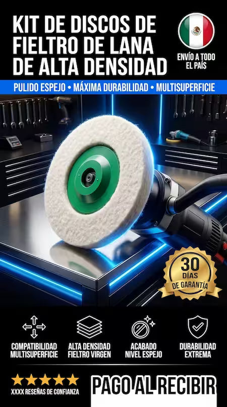 Discos Esmeralda Polish (pack X 5)