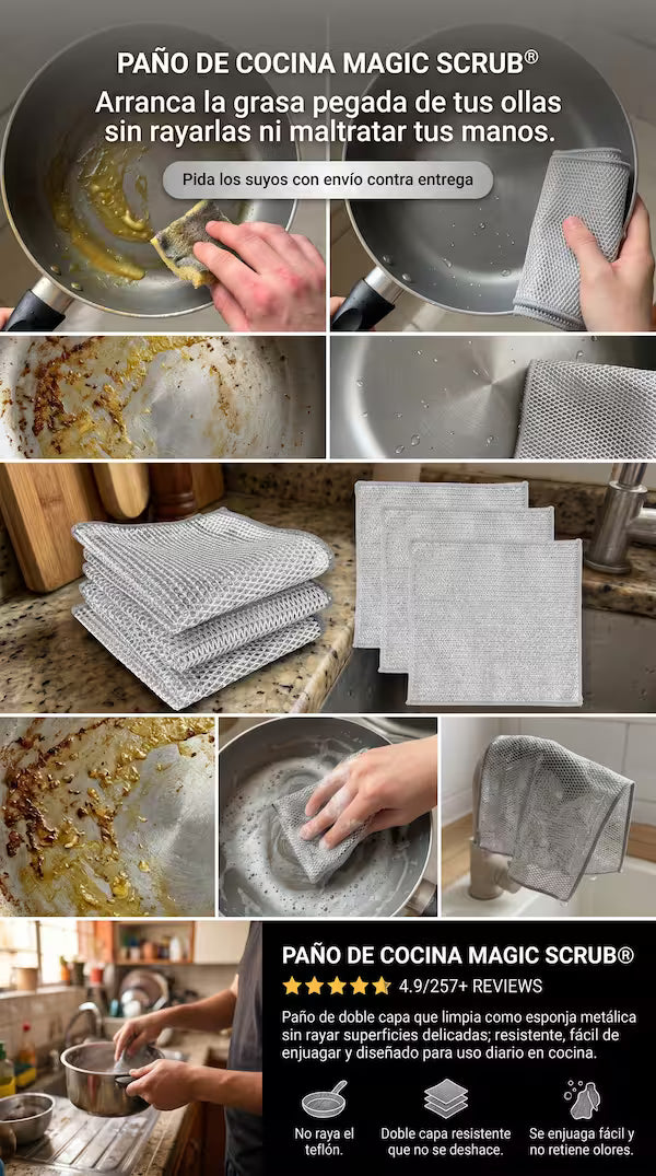 Paños de Cocina Magic Scrub (Pack por 40)